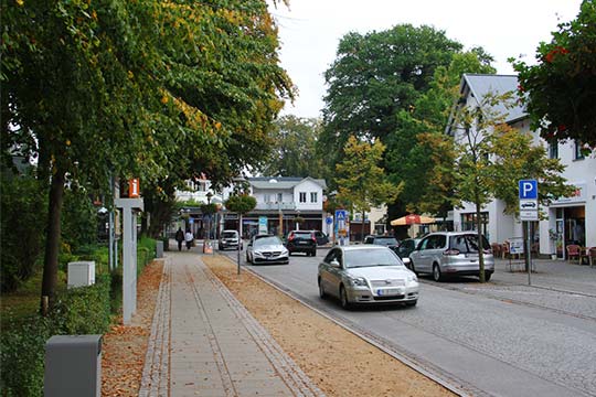 Mitten im Ort - Zinnowitz - Neue Strandstraße
